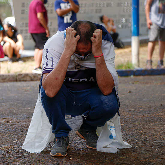 ناراحتی مردم آرژانتین از درگذشت دیگو مارادونا