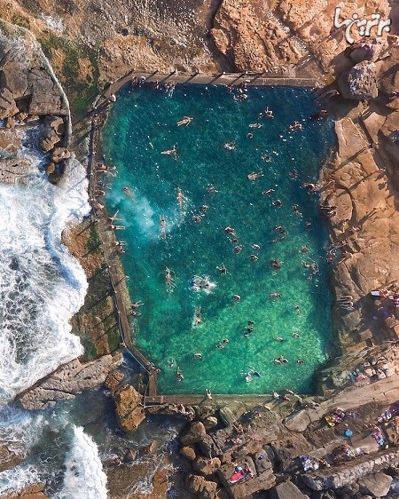 عکس های هوایی خیره کننده از سواحل