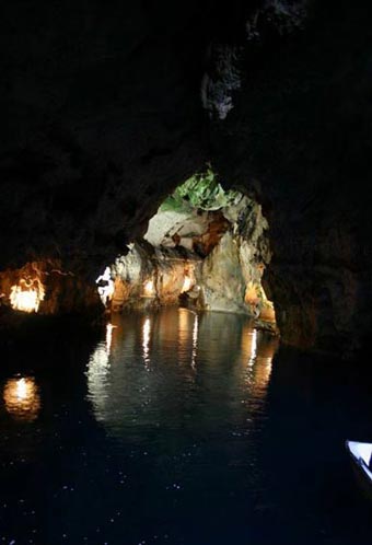 غار سهولان، شگفتی آب و سنگ