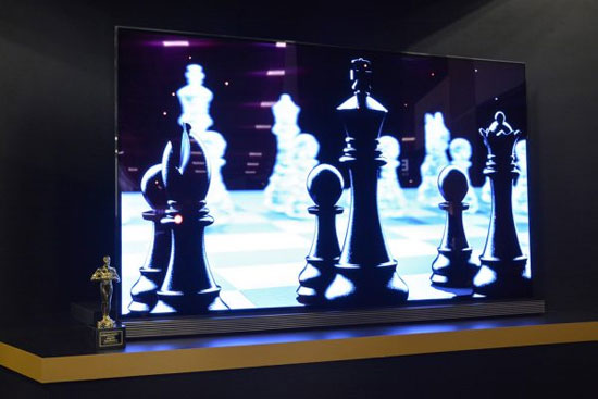رونمایی از بزرگترین تلویزیون OLED ال‌جی