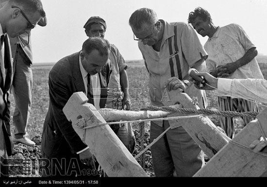 عکس: سفر معاون رییس جمهور آمریکا به تهران - سال 1341