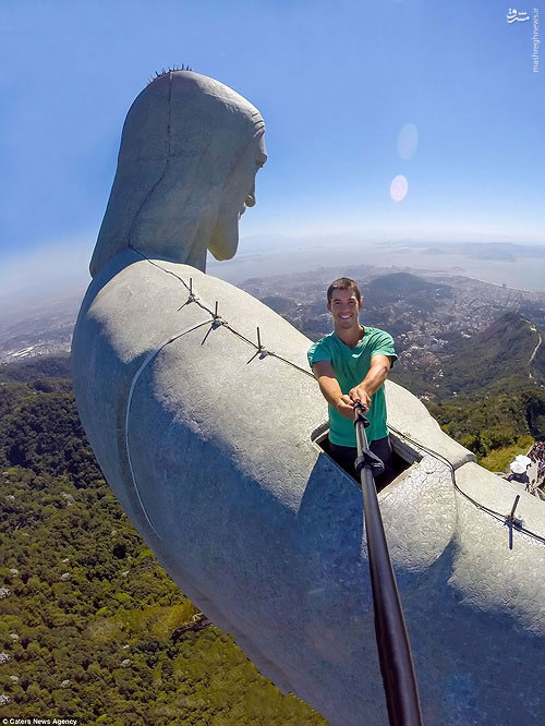 مجسمه‌ای که نماد صلح و شادی در برزیل است