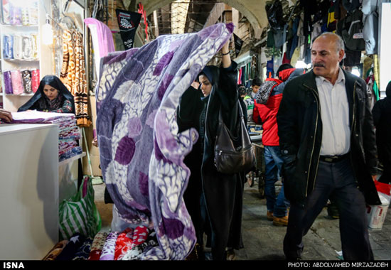 عکس: جنب و جوش بازار تهران در دقیقه 90