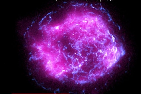تصویر شگفت‌انگیز از ستاره‌ای که منفجر شد