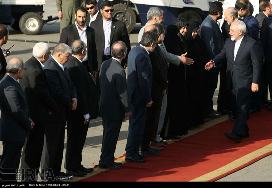 عکس: بازگشت تیم مذاکرات به ایران