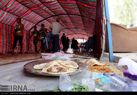 حمله انتحاری به خیمه عزاداری در بغداد