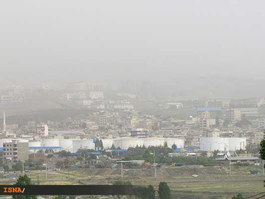 عکس؛ آلودگی شدید هوای سنندج