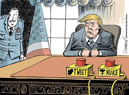 کاریکاتور: اگر ترامپ رییس جمهور شود!