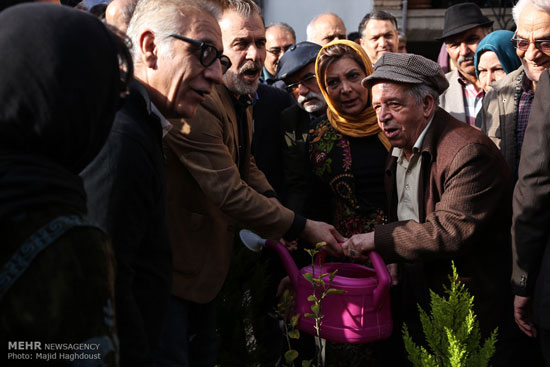 عکس: «روز درخت کاری» در خانه سینما