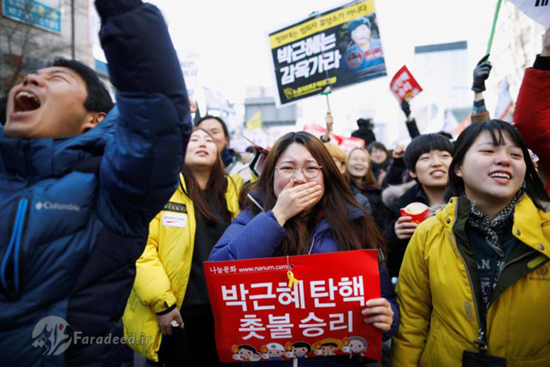 آشوبِ برکناری رئیس‌جمهور کره