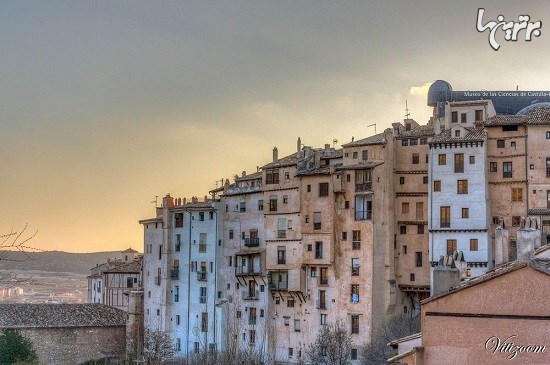 خانه‌های معلق کوئنکا در اسپانیا