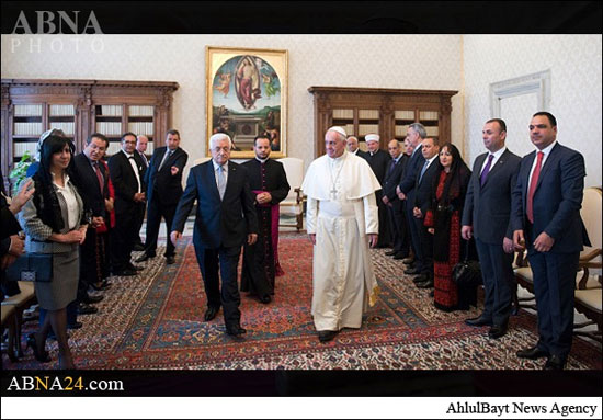 پاپ خطاب به عباس: تو فرشته‌ای! +عکس