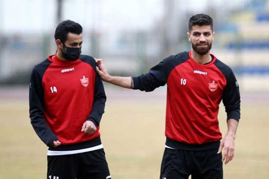 بازگشت سرلک و پهلوان به تمرینات گروهی پرسپولیس