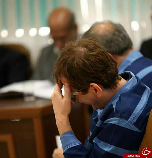 عکس: نیش خند بابک زنجانی در دادگاه