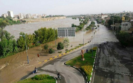 عکس: سیل در خوزستان