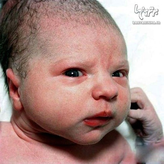 تصاویر جالب از نوزادان تازه متولد شده