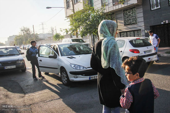 عکس: بازگشایی مدارس و ترافیک اول مهر