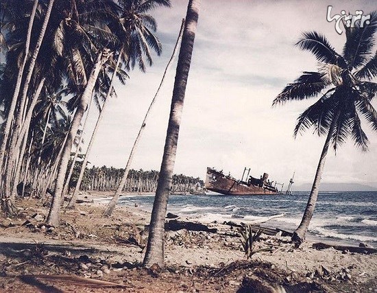 کشتی های شکسته جنگ جهانی دوم در جزایر سلیمان