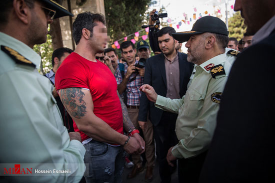 دستگیری اراذل و اوباش در تهران
