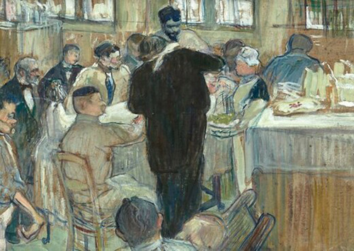 نقاشی تولوز لوترک از صحنه عمل جراحی، حراج شد