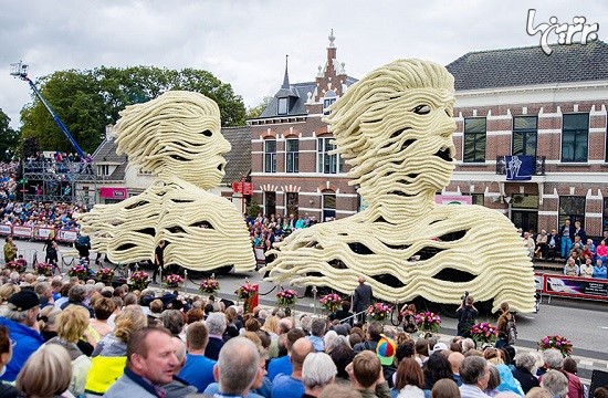 بزرگترین رژه گل جهان در هلند