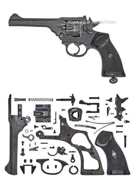 آناتومی تفنگ‌ها و تپانچه‌های قدیمی +عکس