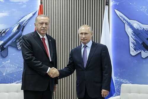 مذاکره تلفنی پوتین و اردوغان در ارتباط با سوریه