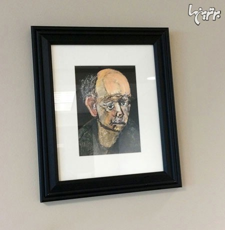 تاثیر آلزایمر در نقاشی از چهره خود +عکس