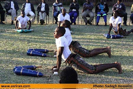 رونق ورزش های زورخانه ای در آفریقا