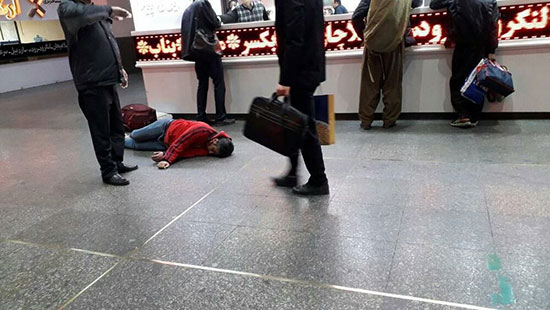 تکذیب تصویر مربوط به فرد مبتلا به کرونا در تهران