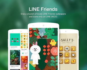 دانلود برنامه Line Deco برای اندروید
