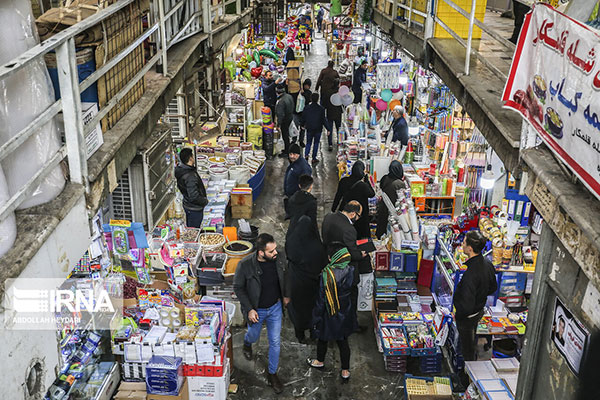 حال و هوای بازار بزرگ تهران: آرام و کمی تَر