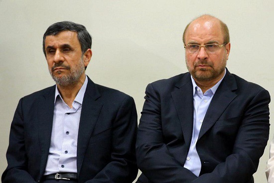 قالیباف: دیدارم با احمدی‌نژاد فقط عید دیدنی بود