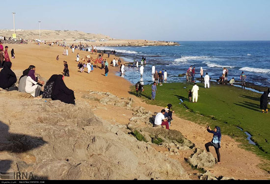 حضور گردشگران در شهرستان ساحلی چابهار