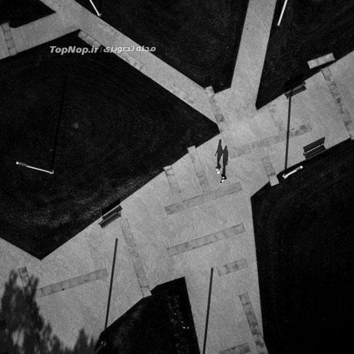 بازی با سایه ها در عکس های هوایی