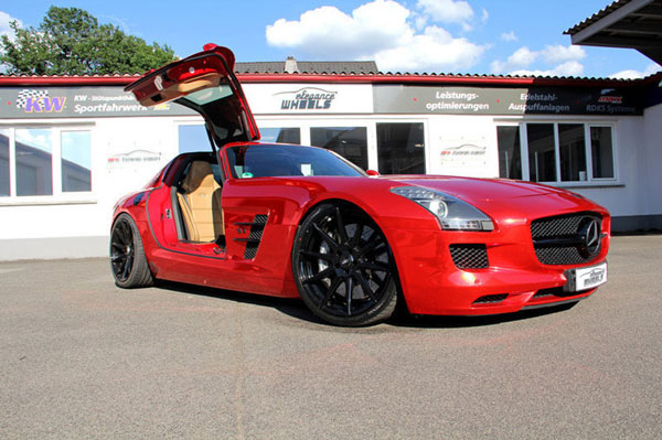 مرسدس بنز SLS AMG با تیونینگ RFK