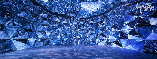 تجربه قدم زدن داخل یک قطعه الماس