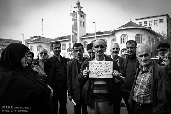عکس: درخواست گیلانی ها از حسن روحانی