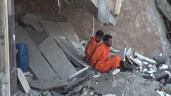 اعدام دینامیتی توسط داعش! +عکس