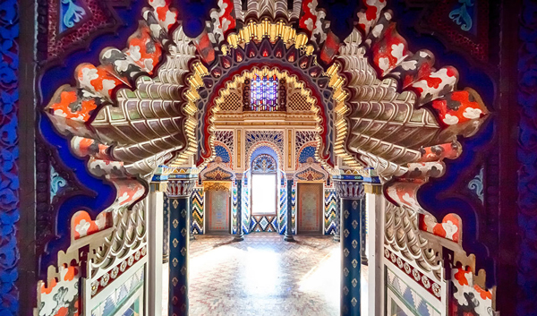 تنها قلعه ایتالیا با معماری هنر ایرانی‌ اسلامی