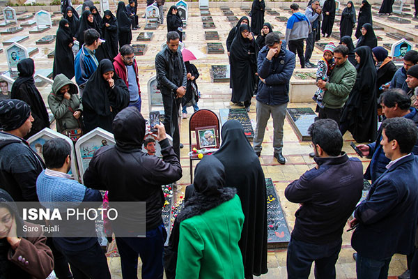 محل خاکسپاری سردار سلیمانی در کرمان