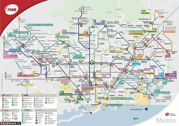 نقشه مترو یا نقشه گنج؟! +عکس