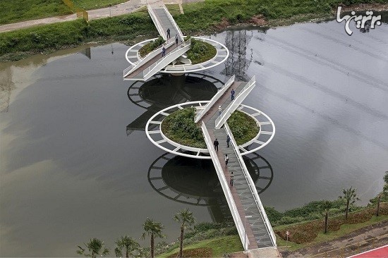 طراحی جالب پل «فردریش بایر» در سائوپائولو