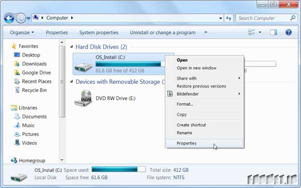 5 روش ساده برای افزایش فضای هارد دیسک
