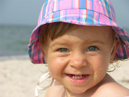 مراقبت از پوست کودکان در تابستان
