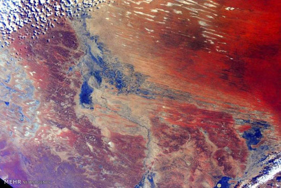 تصاویر زمین از ایستگاه فضایی بین المللی