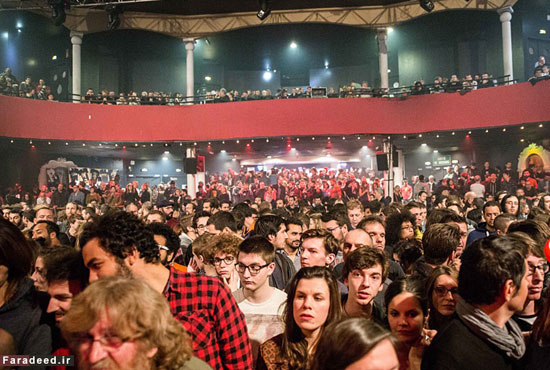 کنسرت پاریس لحظاتی قبل از حادثه +عکس