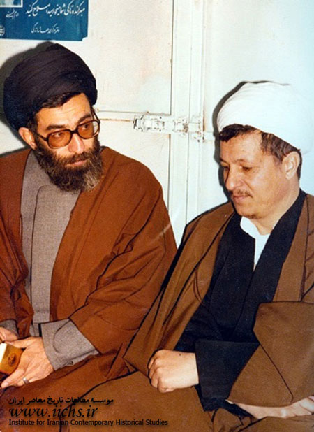 عکس کمتر دیده شده از رهبری و هاشمی