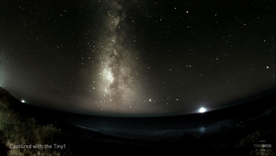 عکس: کوچک‌ترین دوربین عکاسی نجومی