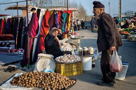 عکس: جمعه بازار محلی جویبار استان مازندران